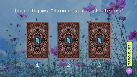 Taro klājums "Harmonija ar apkārtējiem"