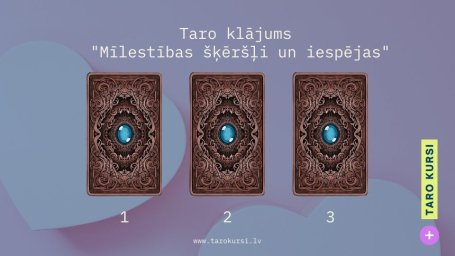 Taro klājums "Mīlestības šķēršļi un iespējas"