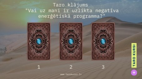 Taro klājums "Vai uz mani ir uzlikta negatīva enerģētiskā programma?"