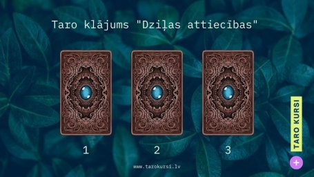 Taro klājums "Dziļas attiecības"