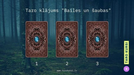 Taro klājums "Bailes un šaubas"