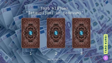 Taro klājums "Ietaupījumi un izdevumi"