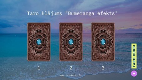 Taro klājums "Bumeranga efekts"