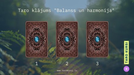 Taro klājums "Balanss un harmonija"